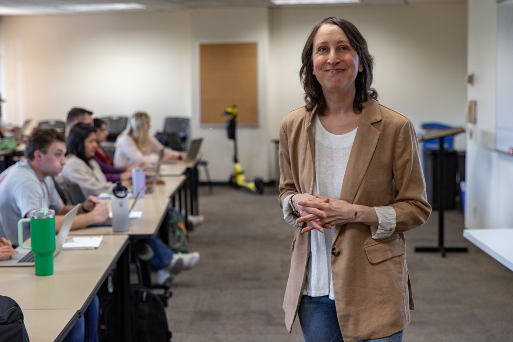 A former computer programmer, Taryn Stanko found her calling after returning to school for graduate studies. (Photo/Jahan Ramezani)