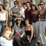 First Year Go students pose for a photo in Spain